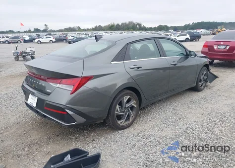 2025 Hyundai Elantra Hybrid Limited from USA, damaged, VIN KMHLN4DJ5SU146247